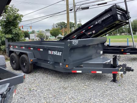 New 2026 Norstar 7X14-DCB 14K GVWR Dump Trailer