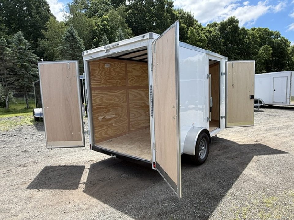 New 2026 Haul About Trailers Cougar Model CGR6X12 DOUBLE DOORS ON BACK , 2,990 lb. GVWR Cargo / Enclosed Trailer