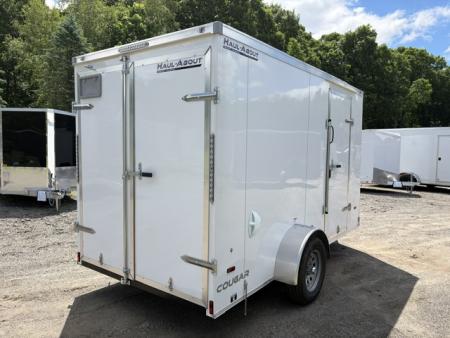 New 2026 Haul About Trailers Cougar Model CGR6X12 DOUBLE DOORS ON BACK , 2,990 lb. GVWR Cargo / Enclosed Trailer