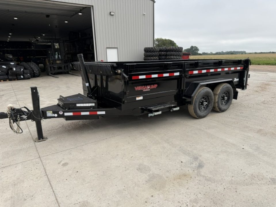 New 2026 Midsota HVT14-BP-154 Dump Trailer 14 ft Dump Trailer
