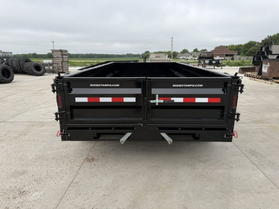 New 2026 Midsota HVT14-BP-154 Dump Trailer 14 ft Dump Trailer