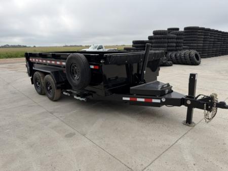 New 2026 Midsota HVT14-BP-154 Dump Trailer 14 ft Dump Trailer