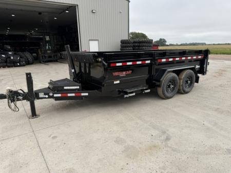 New 2026 Midsota HVT14-BP-154 Dump Trailer 14 ft Dump Trailer