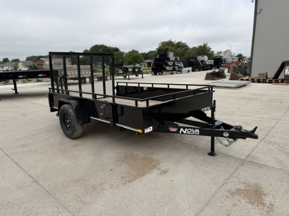 New 2026 Midsota 76x10ft Utility Trailer 12 inch Solid Sides