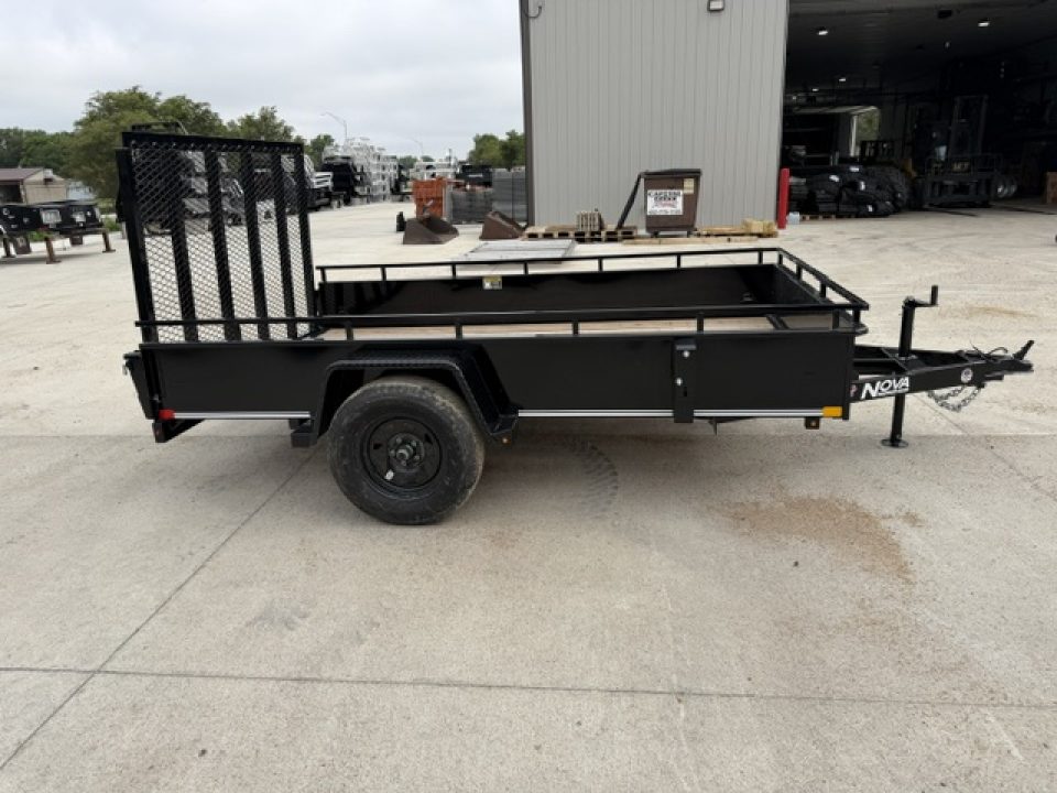 New 2026 Midsota 76x10ft Utility Trailer 12 inch Solid Sides
