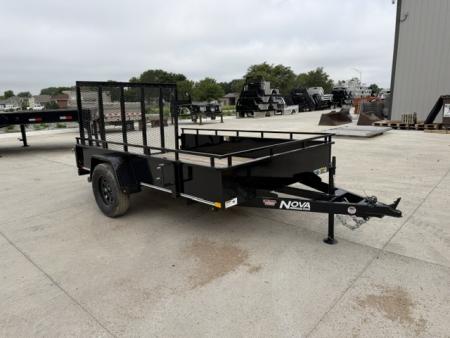 New 2026 Midsota 76x10ft Utility Trailer 12 inch Solid Sides
