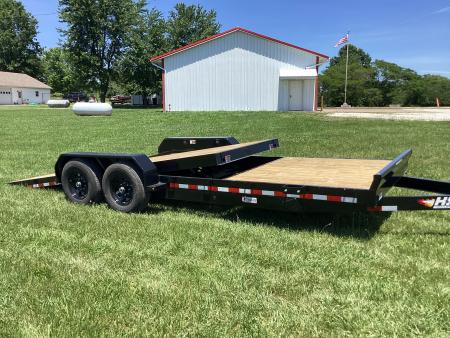 New 2026 H&H Trailers 16+6 Gravity Tilt Equipment Trailer. 14K