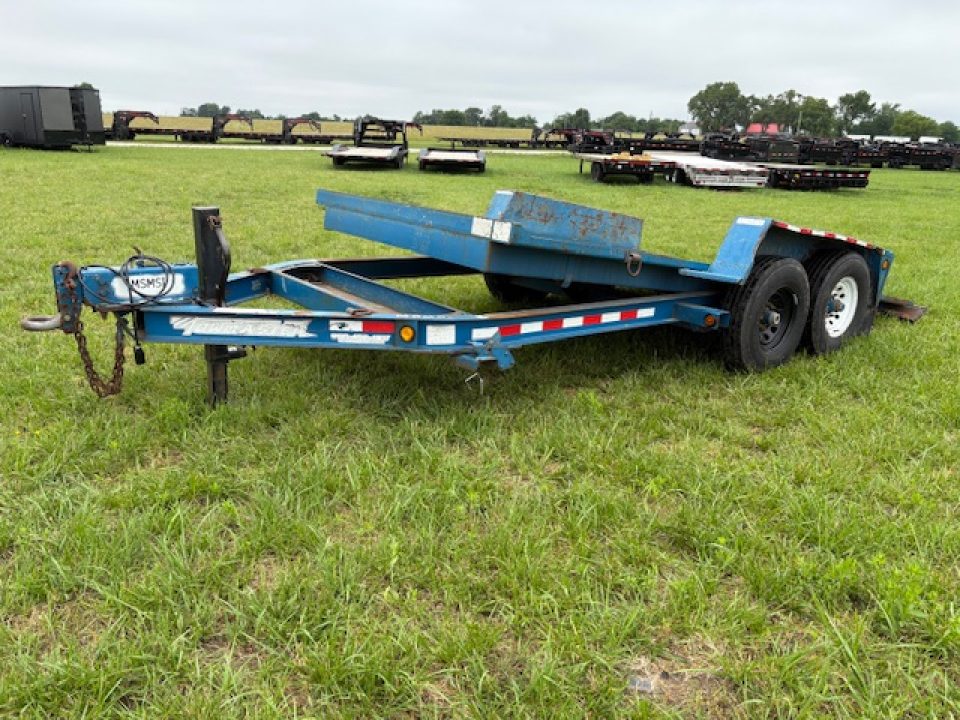 Used 2016 Towmaster 83x20 Tandem 14K Full Tilt Trailer W/Surge Brakes