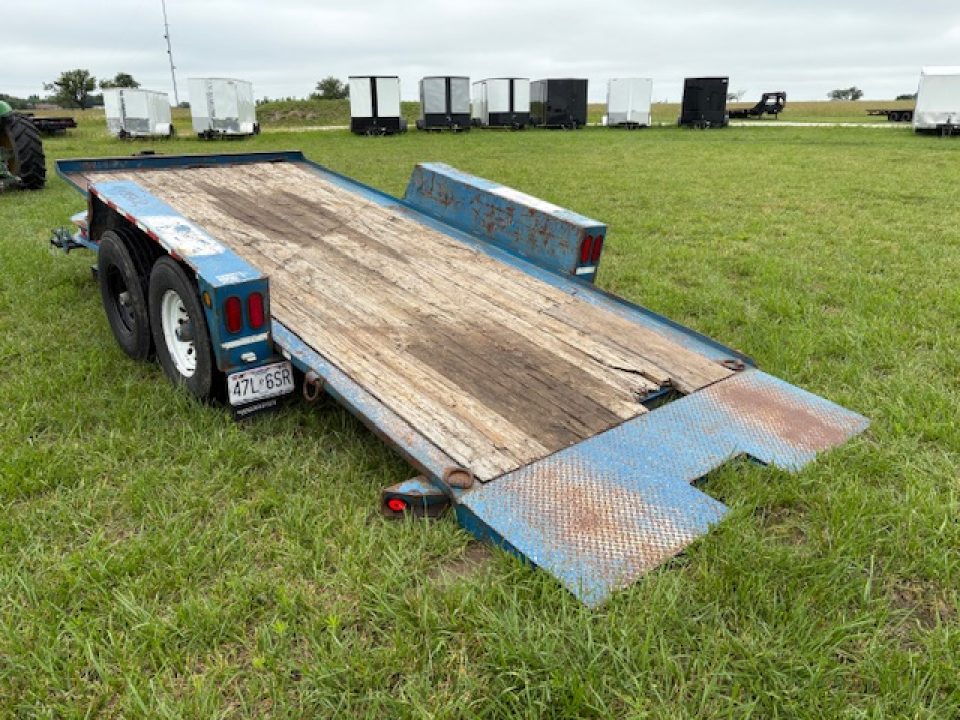 Used 2016 Towmaster 83x20 Tandem 14K Full Tilt Trailer W/Surge Brakes