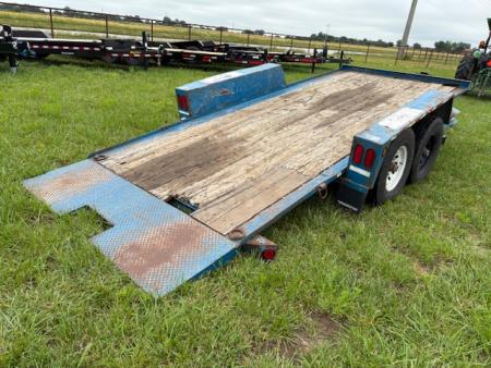 Used 2016 Towmaster 83x20 Tandem 14K Full Tilt Trailer W/Surge Brakes