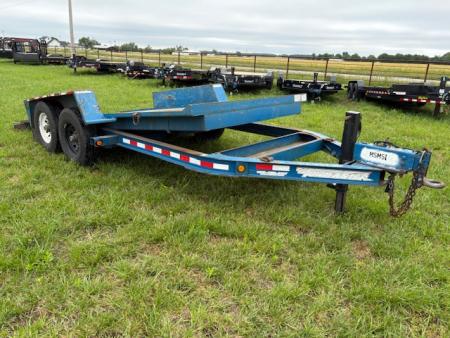 Used 2016 Towmaster 83x20 Tandem 14K Full Tilt Trailer W/Surge Brakes
