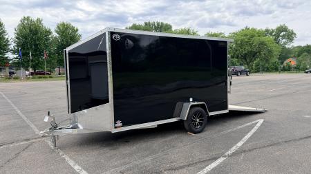 New Lightning 7x12 Enclosed - Aluminum Cargo trailer - Rear Ramp!