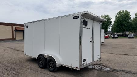 New Lightning 7x16 Aluminum Enclosed Trailer - Double Doors!