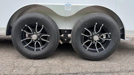 New Lightning 7x16 Aluminum Enclosed Trailer - Double Doors!