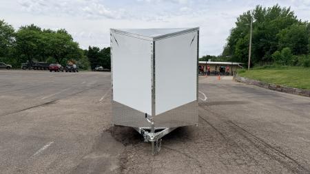 New Lightning 7x16 Aluminum Enclosed Trailer - Double Doors!