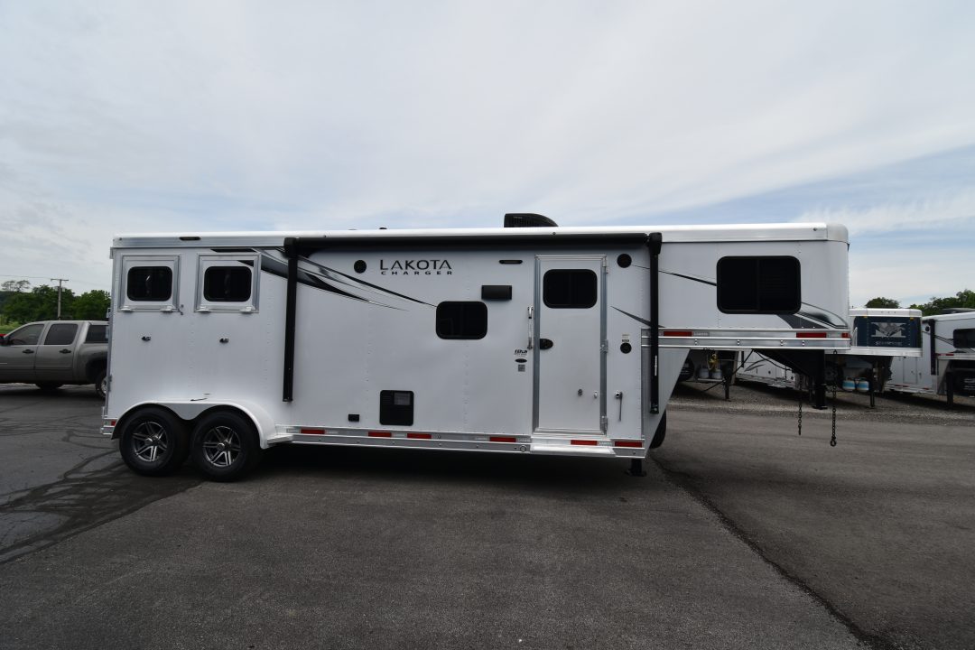 Used 2022 Lakota 7209 Charger Horse Trailer