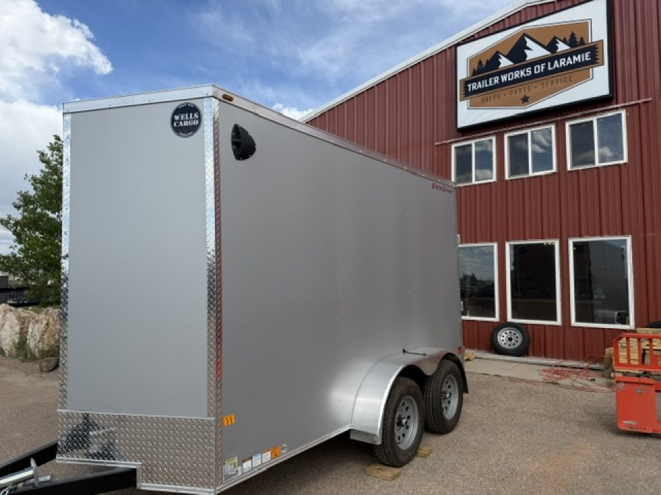 New 2026 Wells Cargo- Enclosed trailer 6X12 TA-7K Poly Core