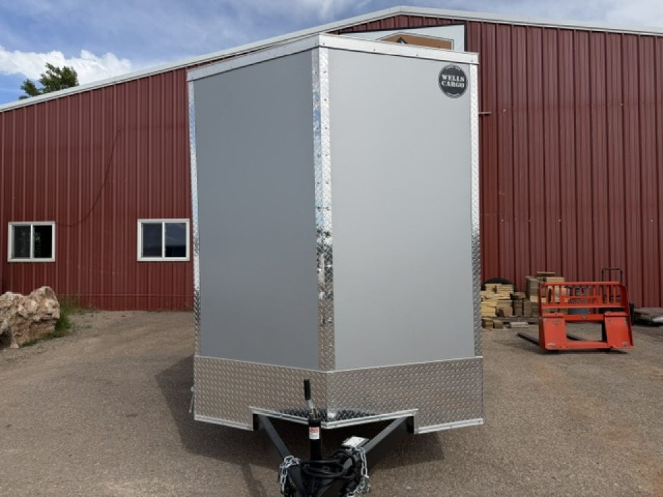 New 2026 Wells Cargo- Enclosed trailer 6X12 TA-7K Poly Core