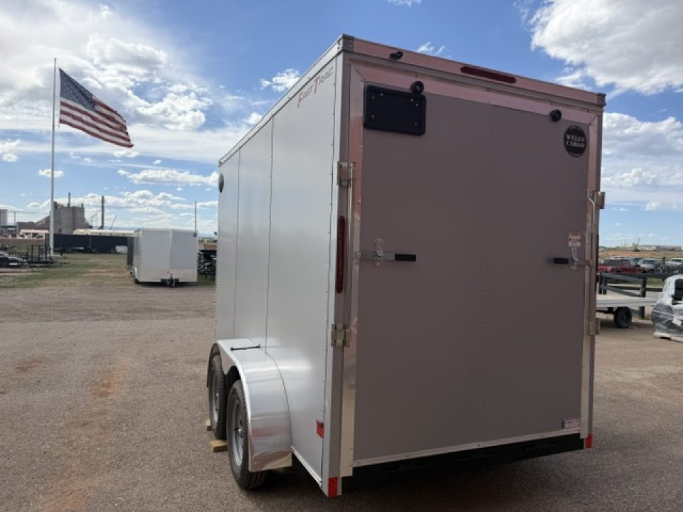 New 2026 Wells Cargo- Enclosed trailer 6X12 TA-7K Poly Core