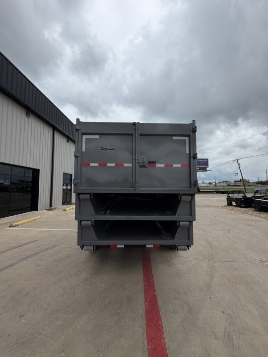 New 2026 Delco Trailers R320 Dump Roll Offs w/ 3 Bins 16k GVWR