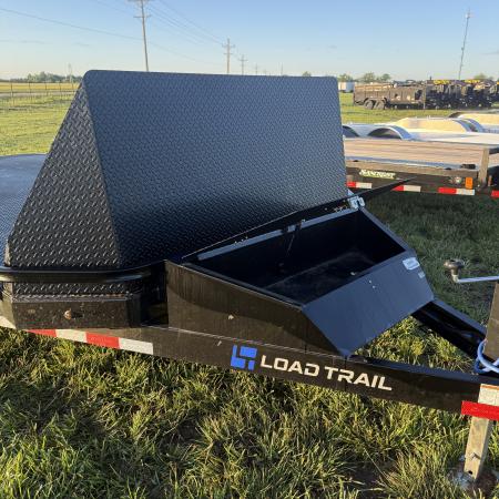 Used 2026 Load Trail TANDEM CH W/ STEEL FLOOR/ 4' DOVE/ SLIDE IN RAMPS/ REMOVABLE FENDERS/ 83X22 Car Hauler