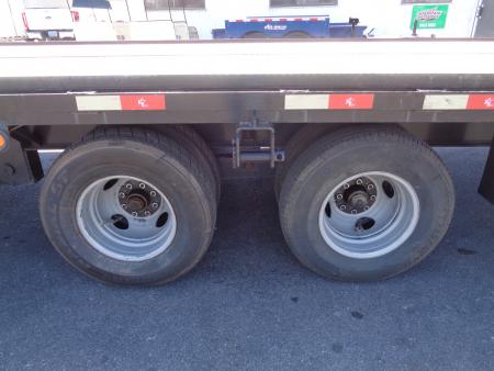Used 2018 Kerr-Bilt * 22GN-26 * 26Ft Gooseneck Hydraulic Tilt Flatbed Trailer