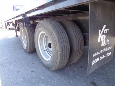 Used 2018 Kerr-Bilt * 22GN-26 * 26Ft Gooseneck Hydraulic Tilt Flatbed Trailer