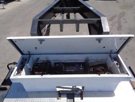 Used 2018 Kerr-Bilt * 22GN-26 * 26Ft Gooseneck Hydraulic Tilt Flatbed Trailer