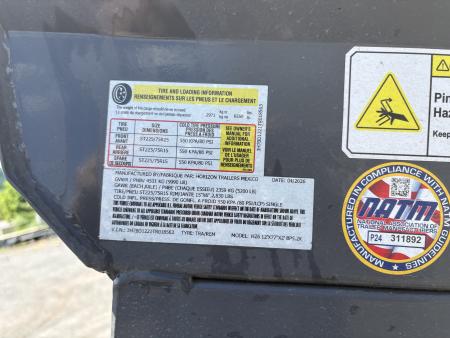 New 2026 Horizon Trailers HZ6 77"x12 10K Dump Trailer