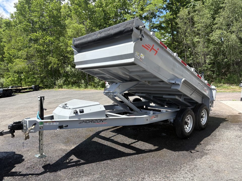 New 2026 Horizon Trailers HZ6 77"x12 10K Dump Trailer