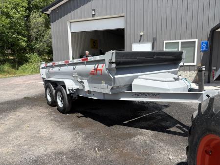 New 2026 Horizon Trailers HZ6 77"x12 10K Dump Trailer