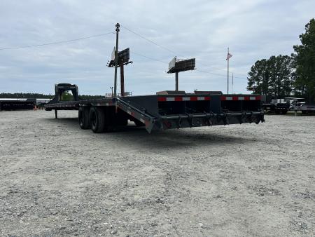 New 2026 Down 2 Earth 8.5x40 Flatbed Trailer, Hot Shot, 35ft Deck + 5ft Dovetail with Maxx Ramps