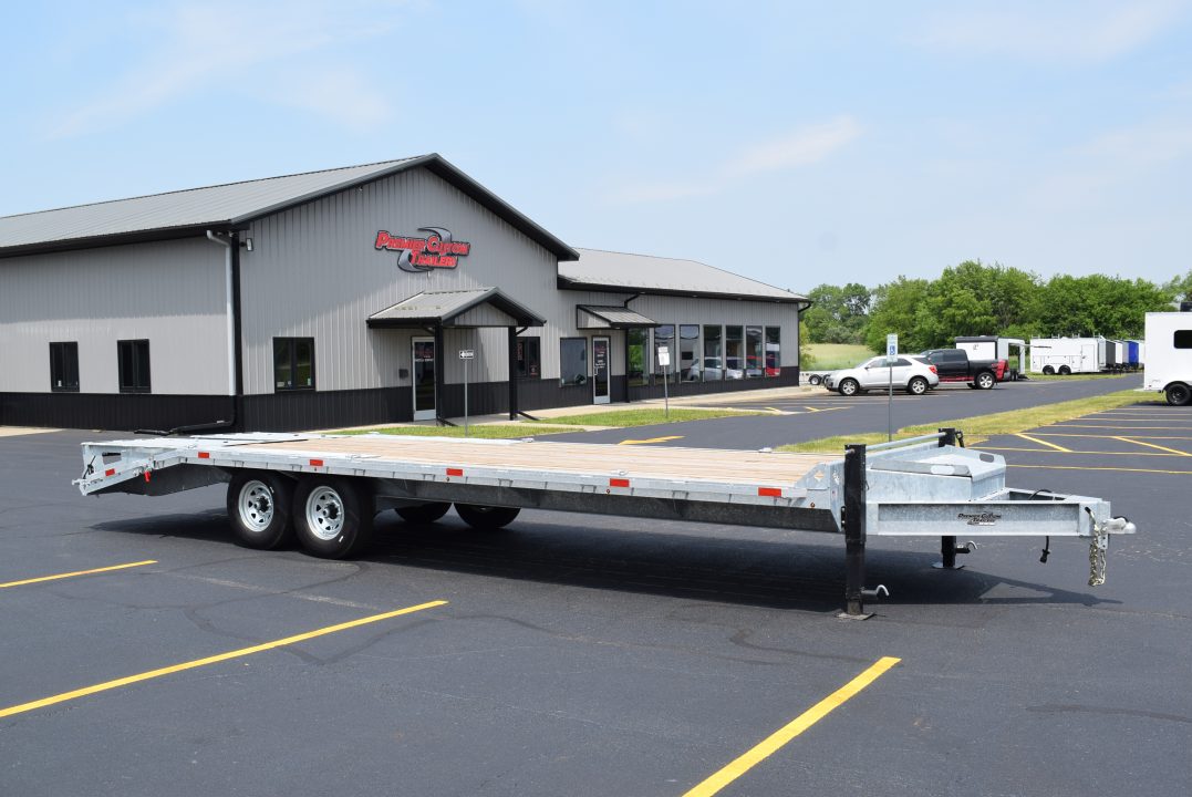 New 2026 BND Trailers 20+5 16k GALVANIZED DECKOVER Equipment Trailer