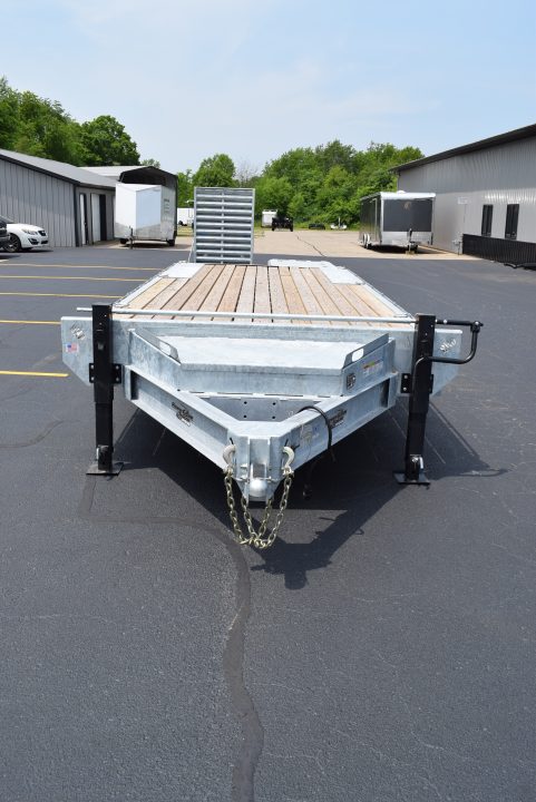 New 2026 BND Trailers 20+5 16k GALVANIZED DECKOVER Equipment Trailer