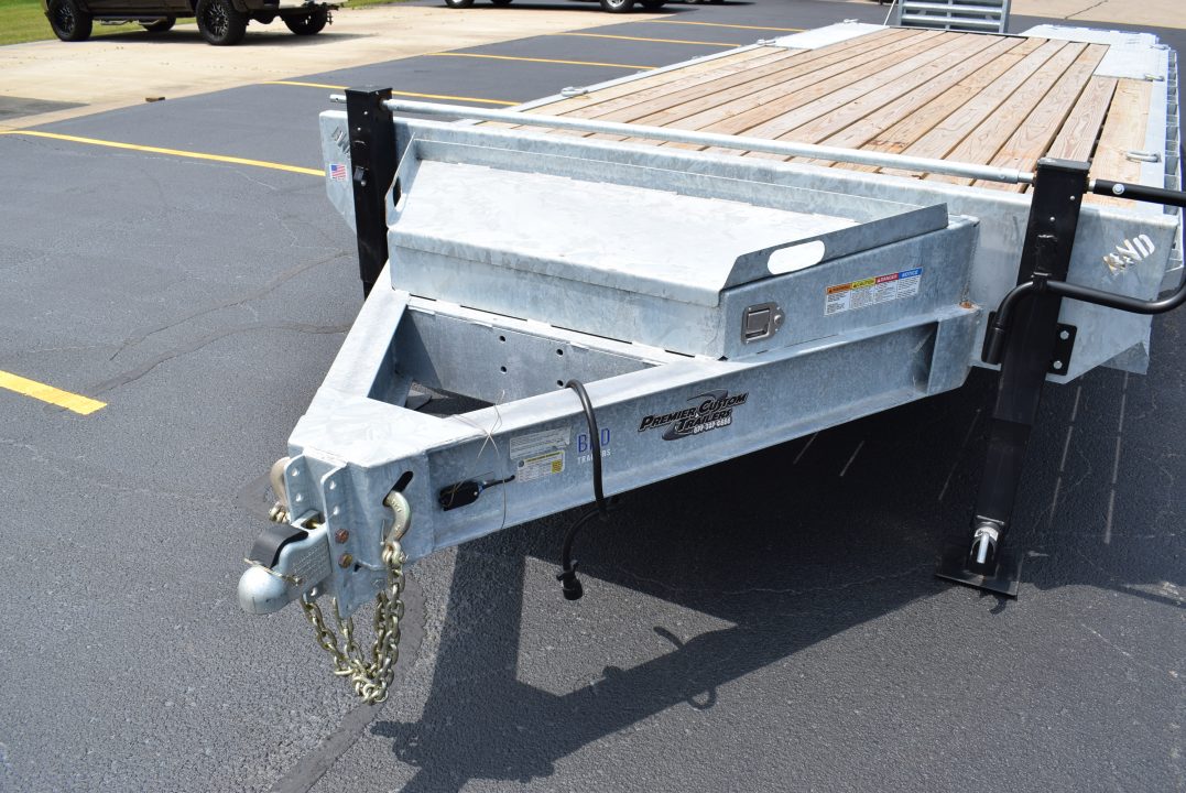 New 2026 BND Trailers 20+5 16k GALVANIZED DECKOVER Equipment Trailer