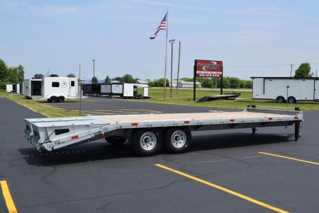 New 2026 BND Trailers 20+5 16k GALVANIZED DECKOVER Equipment Trailer