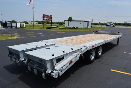 New 2026 BND Trailers 20+5 16k GALVANIZED DECKOVER Equipment Trailer
