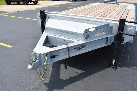 New 2026 BND Trailers 20+5 16k GALVANIZED DECKOVER Equipment Trailer