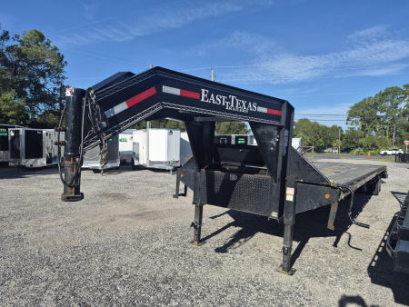 Consignment 40 Ft Gooseneck Trailer with Mega Ramps | 25,900 GVWR | Heavy Duty Equipment Hauler