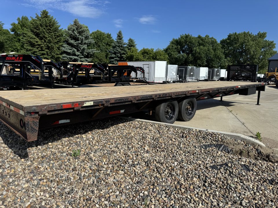 Used 2007 Temco 36ft Gooseneck with 2-7000 lb axles= 14K