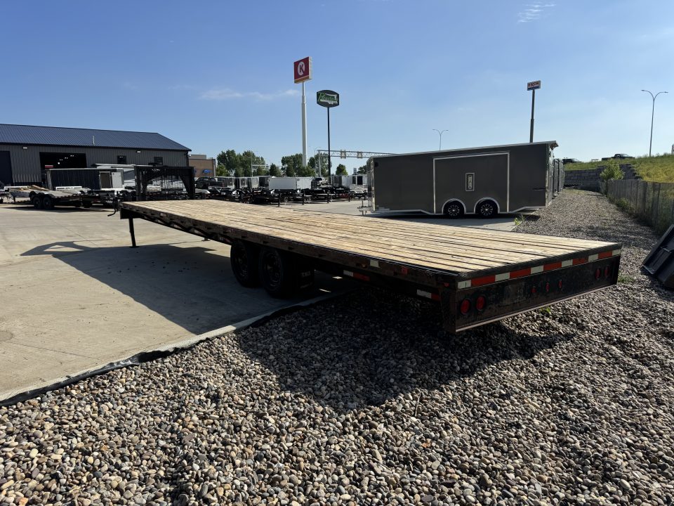 Used 2007 Temco 36ft Gooseneck with 2-7000 lb axles= 14K