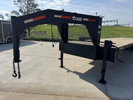 Used 2007 Temco 36ft Gooseneck with 2-7000 lb axles= 14K