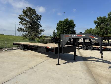 Used 2007 Temco 36ft Gooseneck with 2-7000 lb axles= 14K