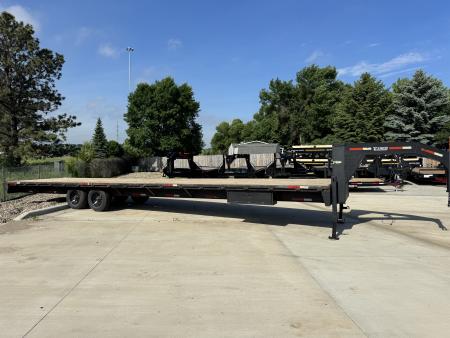 Used 2007 Temco 36ft Gooseneck with 2-7000 lb axles= 14K