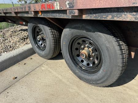 Used 2007 Temco 36ft Gooseneck with 2-7000 lb axles= 14K