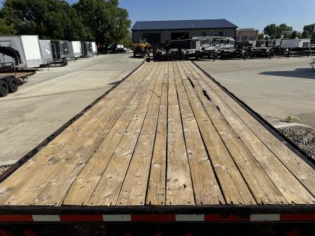 Used 2007 Temco 36ft Gooseneck with 2-7000 lb axles= 14K