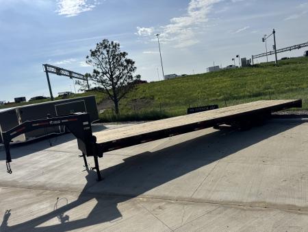 Used 2007 Temco 36ft Gooseneck with 2-7000 lb axles= 14K
