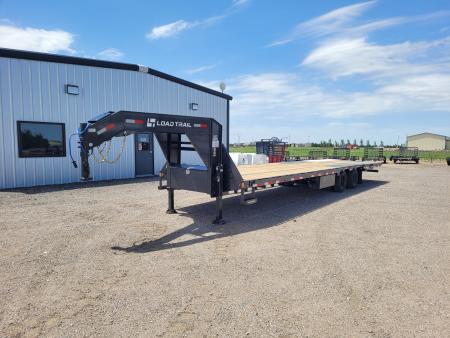 New 2026 Load Trail 102"X36' Gooseneck Hydraulic Dovetail Trailer