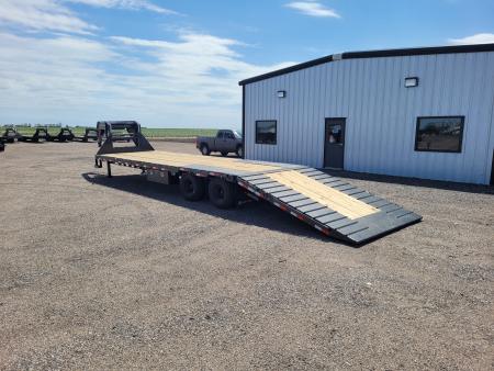 New 2026 Load Trail 102"X36' Gooseneck Hydraulic Dovetail Trailer