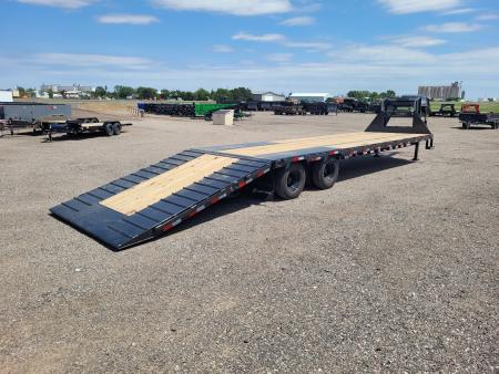 New 2026 Load Trail 102"X36' Gooseneck Hydraulic Dovetail Trailer